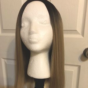 Ombré Middle Part Wig